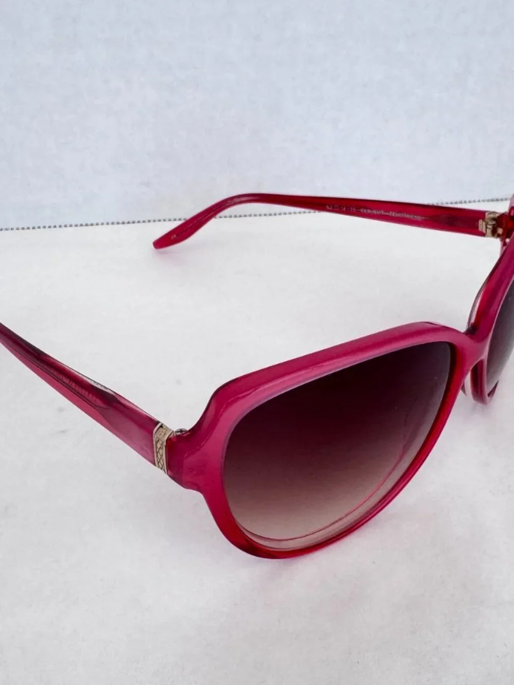 Barton Perreira Rose Pink Temptress Sunglasses with Gray Grey Gradient Lenses